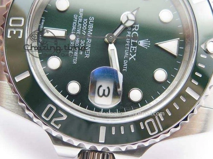 SS Green Dial BP Best Maker Swiss Edition SS ETA2836 Submariner LV 0915